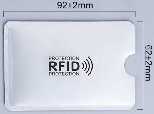 10 x RFID puzdro proti krádeži na tokenové karty