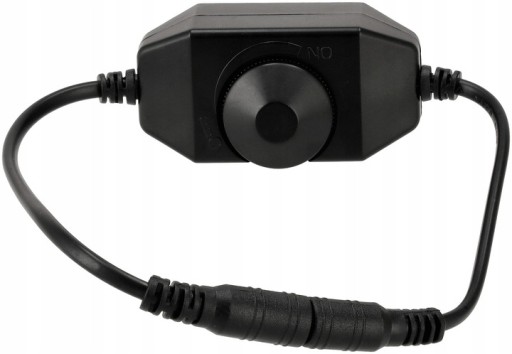 mini DC DIMMER s potenciometrom 12V 24V 4A 48W pre mono LED pásiky ČIERNA