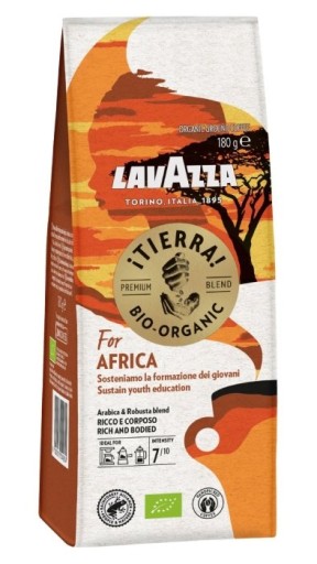 Lavazza Tierra pre Africkú mletú kávu 180g