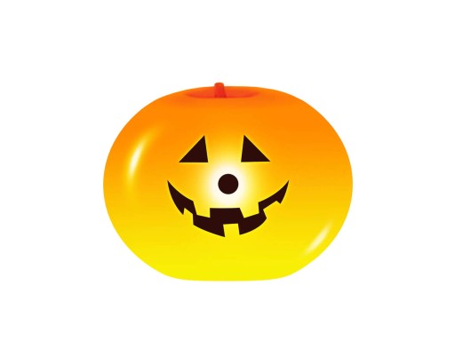 Svietiaci balón dekorácia TEKVICE HALLOWEEN 1 ks