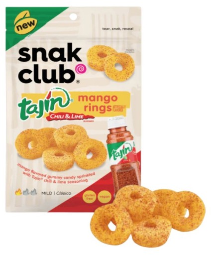 Snak Club Tajin Mango Rings