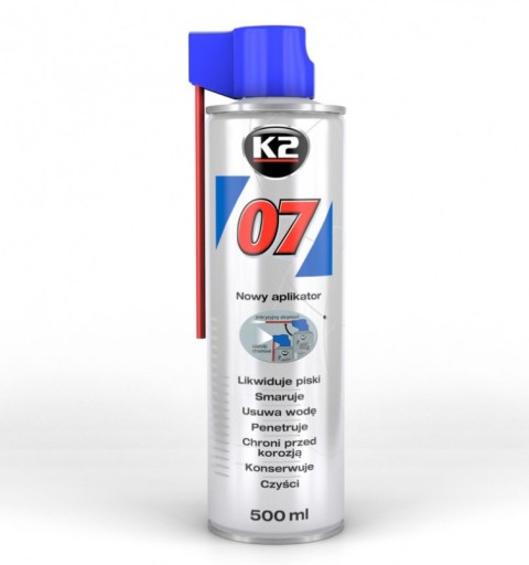 K2 07 ODSTRAŇOVANIE HRDZY PRENIKÁVANIA 500 ML