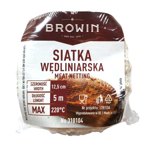 SIEŤKA NA ÚDENIE ŠUNKY 125mm 5m