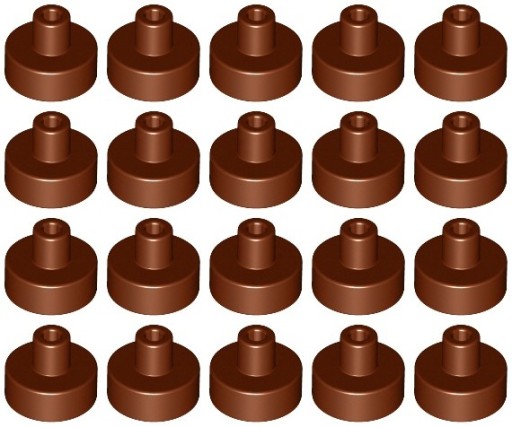 LEGO 20482 DLAŽBA 1x1 hnedá NOVINKA (5g) 20 ks