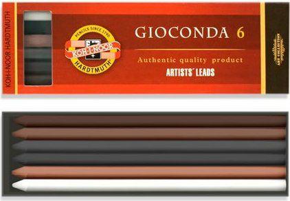 Náplne do mechanických ceruziek Versatil 5,6mm KOH-I-NOOR GIOCONDA 6 farieb