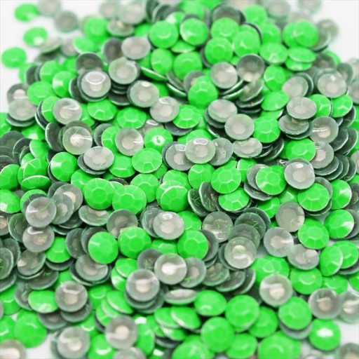 Kovové Thermo Jets kolíky Neon Green 4mm 1000