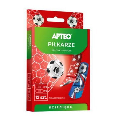 APTEO Nášivky pre deti - futbalistov, 12 kusov