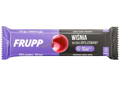 BEZLEPKOVÁ TYČINKA VIŠŇOVÁ FRUPP 10 g - CELIKO