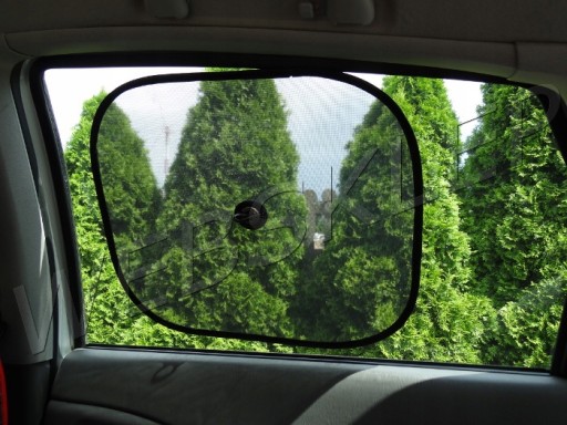 BOČNÉ OKINÁ SLNEČNEJ CLONY DO AUTO