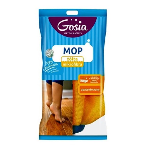 Gosia Mop žltý hrot z mikrovlákna 1 ks