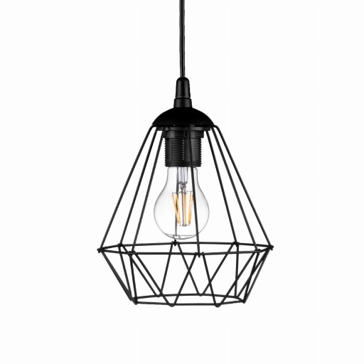 E27 10W A60 číra retro LED žiarovka
