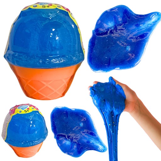 Slizový plastový gél Ice Cream Glutek Neon Anti-stress 70ml