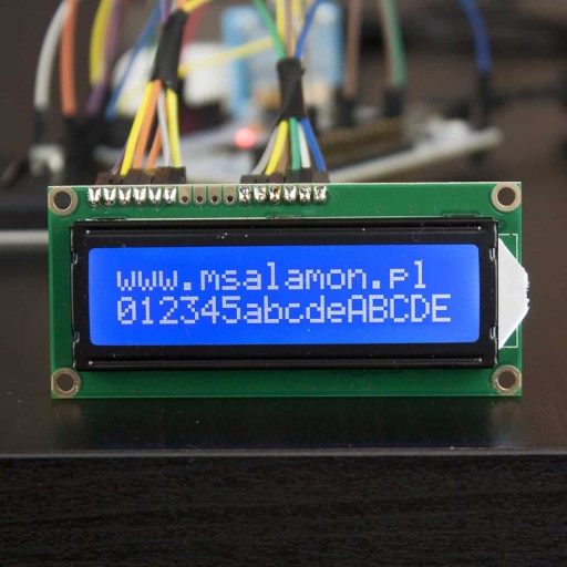 LCD displej 1602 BLUE HD44780