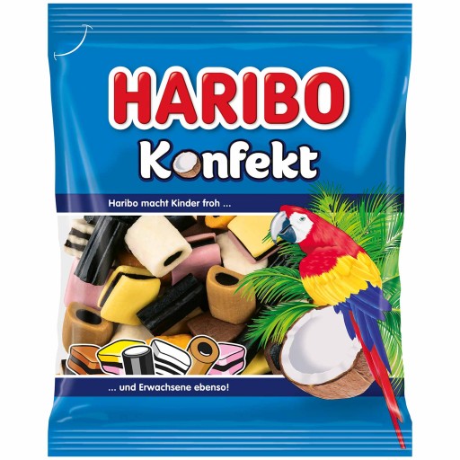 Haribo Jelki Konfekt Rolky so sladkým drievkom z Nemecka 175 g