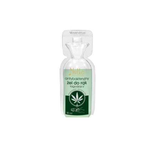 Nutka Upokojujúci antibakteriálny gél na ruky 30 ml