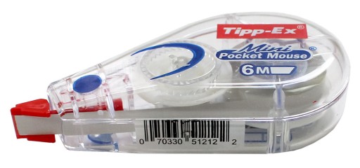 KOREKČNÁ PÁSKA TIPP-EX VRECKOVÁ MYŠ 4,2mm x 6m
