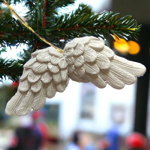 Angel wings anjelské krídla anjelský sadrový prívesok sada 9 ks.