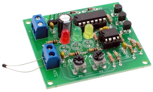 Rozšírený termostat, DIY, AVT1742 B