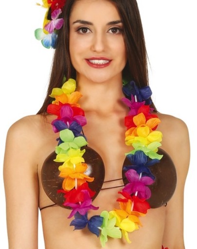 Havajský náhrdelník HAWAII Aloha Colorful Flowers