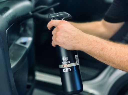 K2 FĽAŠA NA MIEŠAČKU S VYSTAVENÝM HDPE ATTOMISEROM 1L