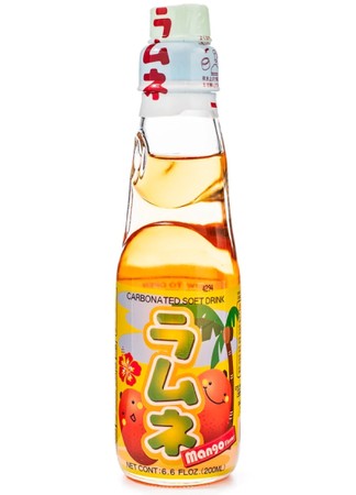 Japonská oranžáda Ramune MANGO 200ml