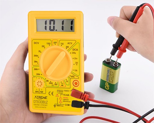 MULTIMETER, DIGITÁLNY LCD METER, UNIVERZÁLNY TESTER