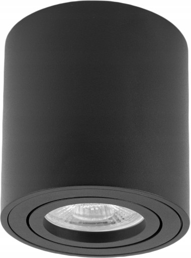 Prisadené halogénové svietidlo + GU10 Black Cube Spot LED valcové nástenné svietidlo