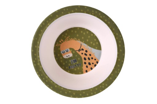 Melamínová miska, 16 cm, zvieratká, mix vzorov