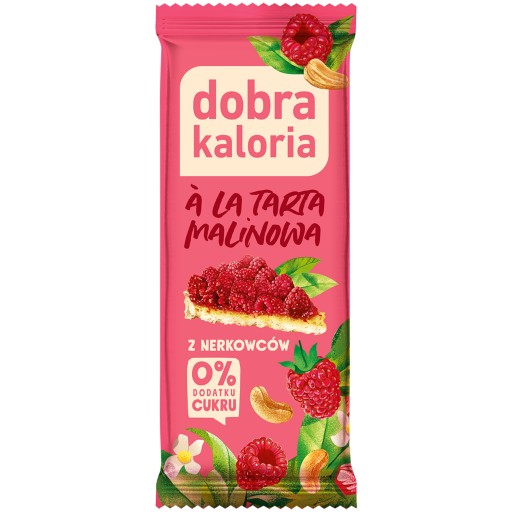 Kešu tyčinka RASPBERRY TART DOBRÉ KALÓRIE
