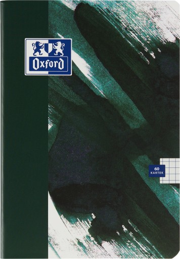 OXFORD PAINT NOTEBOOK A5/60K MRIEŽKA S OKRAJOM