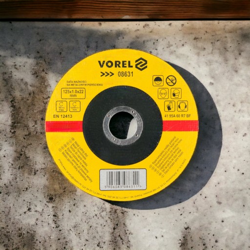 KOVOVÉ REZNÉ KOTOUČE 125x1,0x22mm YATO