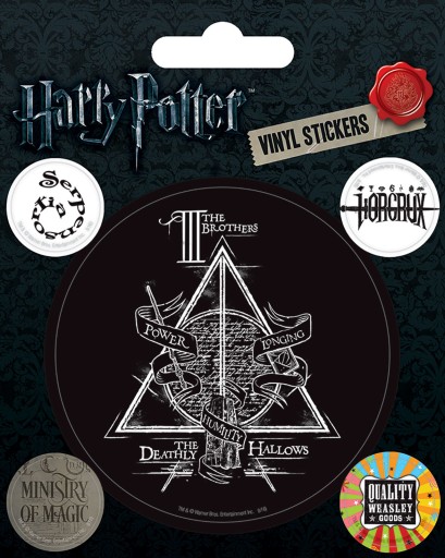 Symboly Harryho Pottera - filmové nálepky