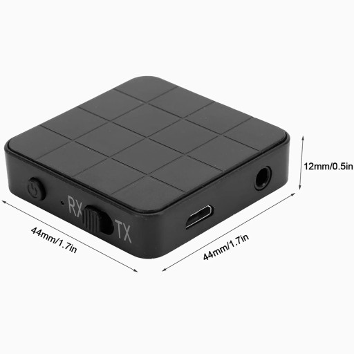 VYSIELAČ 2v1 BLUETOOTH PRIJÍMAČ VYSIELAČ PRE TV ZVUKOVÉ SLÚCHADLÁ BT 5.0