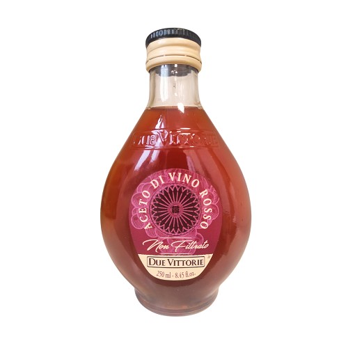 Due Vittorie Non Filtrato Aceto Vino - taliansky vínny ocot, nefiltrovaný, 250 ml