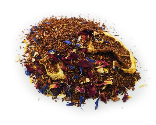 ROOIBOS čaj POMARANČOVÁ ČOKOLÁDA RUŽA list 50g