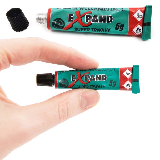 Expand KL5 RUBBER GLUE - 5g tuba