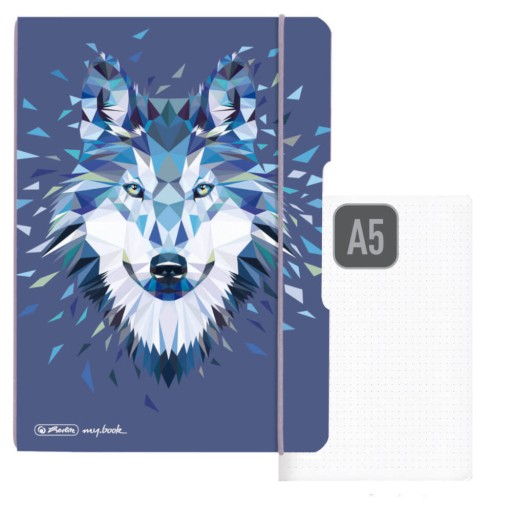 Zápisník A5 My.Book Flex PP s gumou HERLITZ