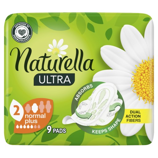 ULTRA hygienické vložky NATURELLA CAMOMILE ( 9) NORMAL PLUS