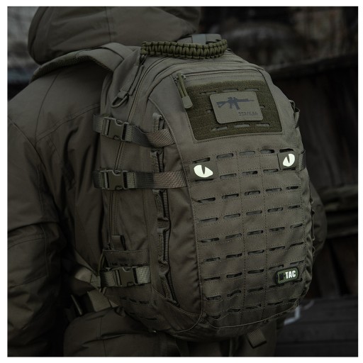 ZNAK TIGRICH OČÍ FLUO TigerEyes M-TAC MC CAMO
