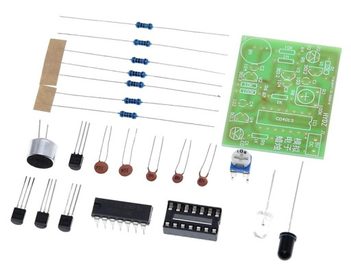 Elektronická LED sviečka, lekcie spájkovania DIY KIT