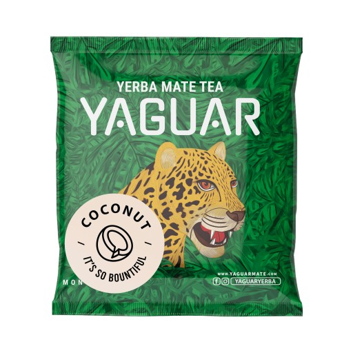 Yerba Mate Yaguar Coconut vzorka 50 g