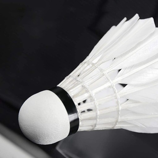 6x BADMINTONOVÉ PIEROVÉ Okenice RÚRA 6 KS SET BIELE Okenice