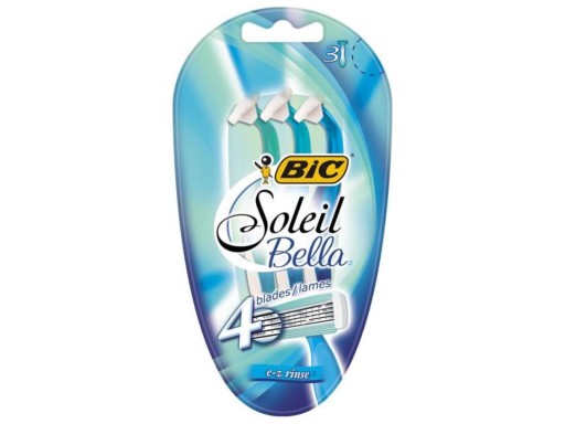 Bic Soleil Bella holiaci strojček Blister 1 balenie - 3 ks.