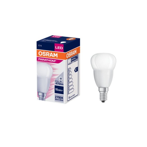 LED žiarovka svetelný zdroj BALL E14 470lm P45 5W 2700K CorePro PHILIPS