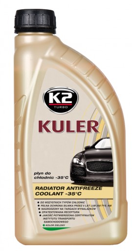 Kuler Radiator Fluid Green 1L