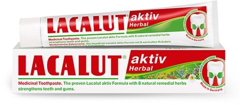 LACALUT AKTIV HERBAL zubná pasta 75 ml