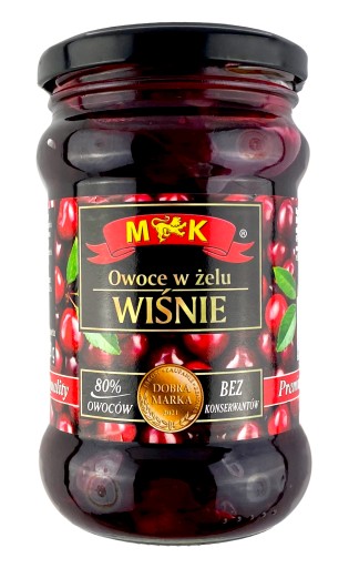 Čerešne ovocie v géli MK 320 g
