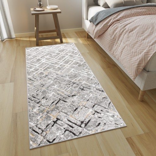 Koberec CRYSTAL 70 cm lesklý elegantný mäkký moderný módny v9