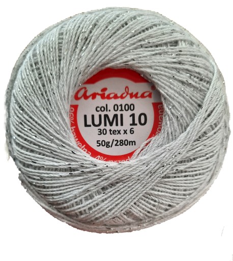 KORNET LUMI 10 30X6 METALICKÁ FARBA. 0100 biela