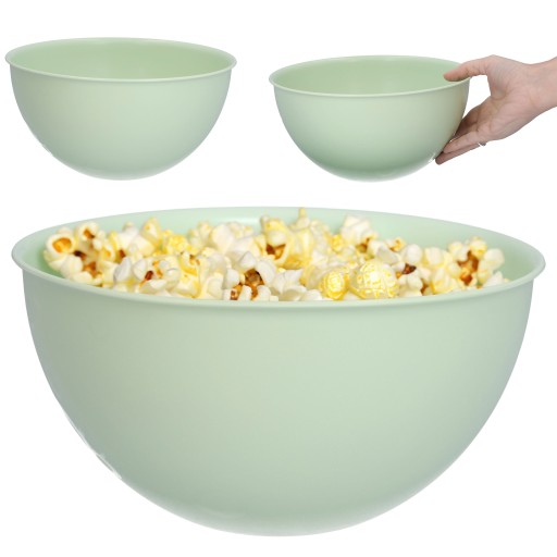Plastová misa zelená 3L kuchynské jedlo šalát gril party 24 cm